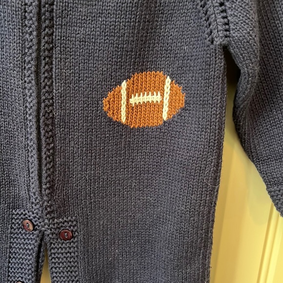 Boys GRANDMA NES Cotton Knit Onsie - Picture 2 of 8